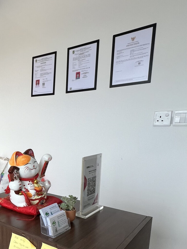 Legalitas Klinik TCM BATAM