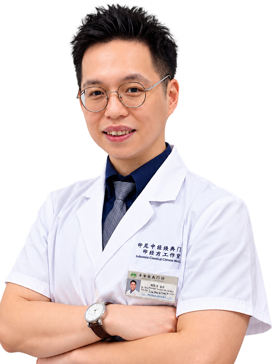郑凯文博士 Sinshe Dr. Tay Kai Wen,B.TCM.,M.Med.,Ph.D